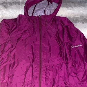 Columbia rain coat / wind breaker